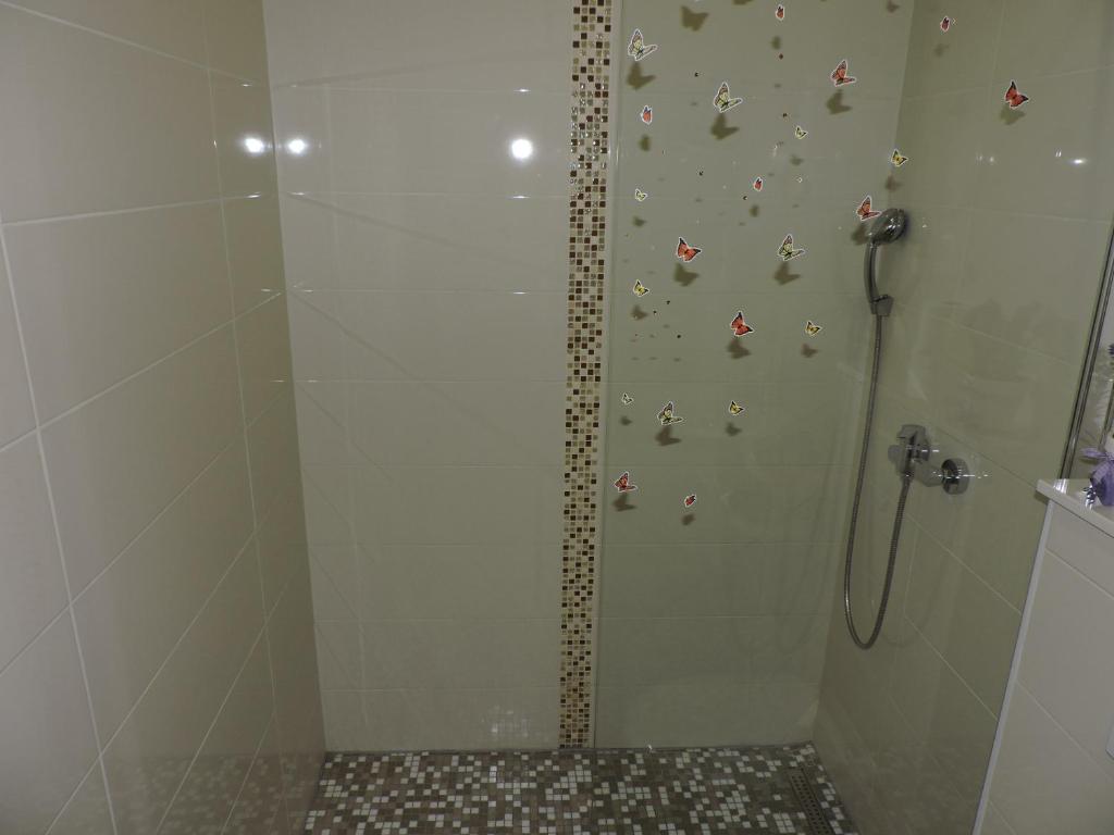 Koupelna v ubytování Apartments Lidus