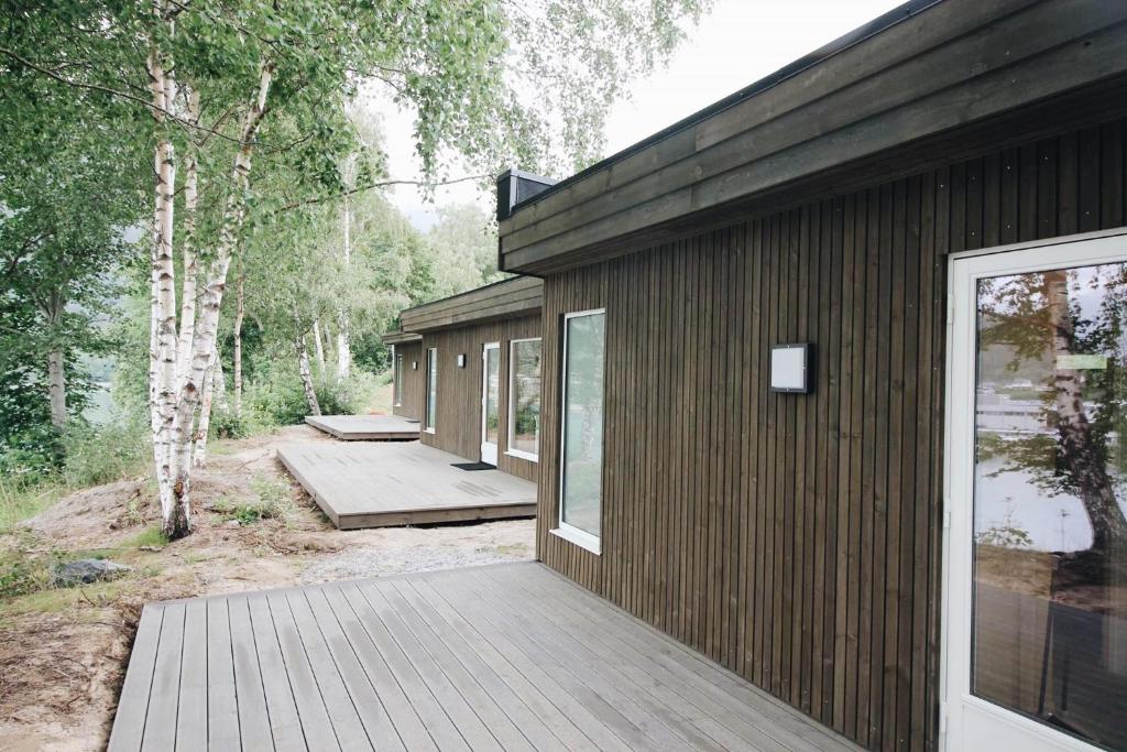 Zahrada ubytování Setnes Feriesenter