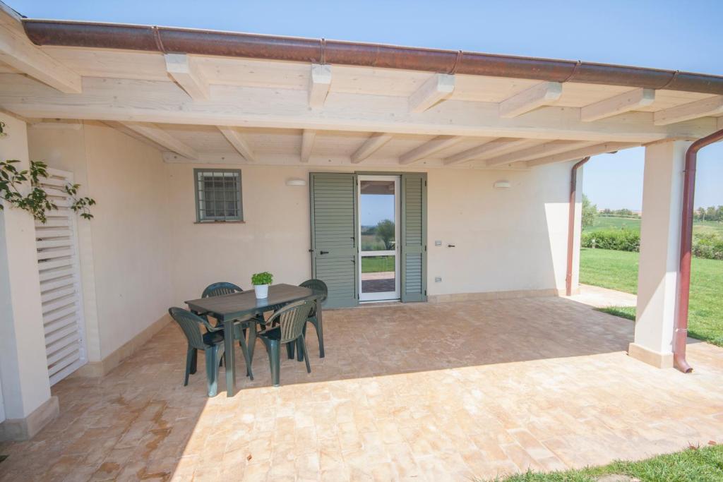 Patio alebo iná vonkajšia časť ubytovania Agriturismo Il Mirto