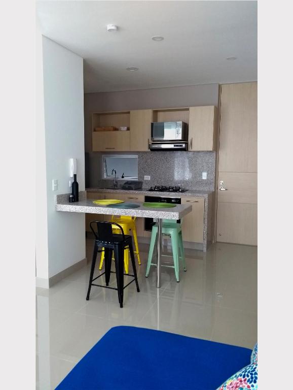 Apartaestudio Loft en Playa Salguero