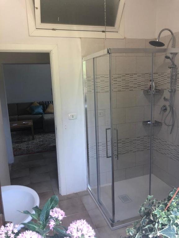 Kylpyhuone majoituspaikassa Casale Della Maiella