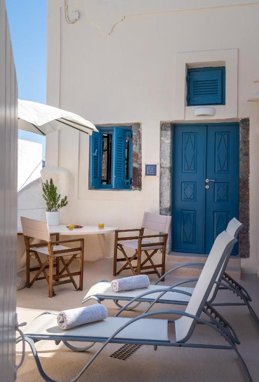 Patio nebo venkovní prostory v ubytování Nalas Suites