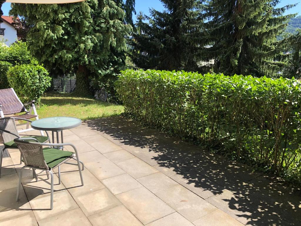 Zahrada ubytování Weststadt Apartment