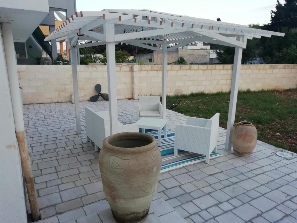 Patio nebo venkovní prostory v ubytování B&B Villa Ginevra
