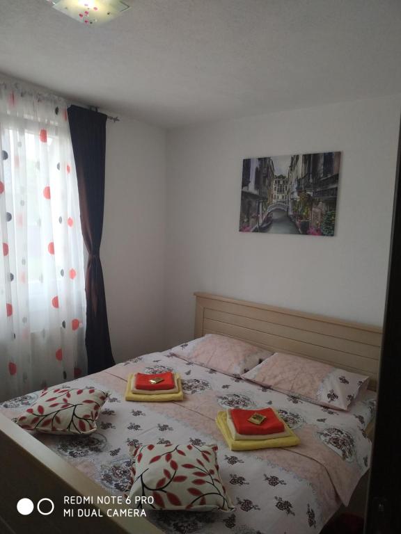 Postel nebo postele na pokoji v ubytování Vuk Popovic