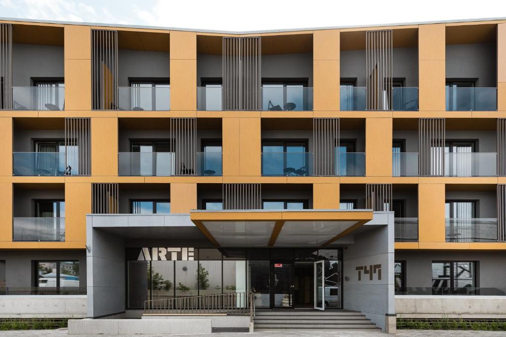 Budova, kde se apartmán nachází