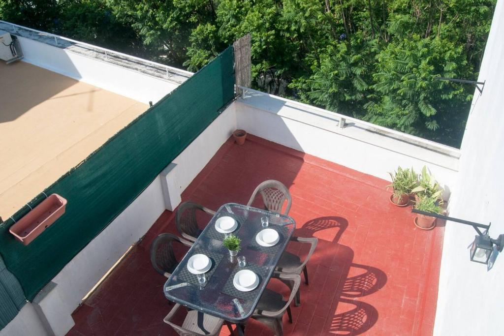 Balkón nebo terasa v ubytování El mirador del Mentidero