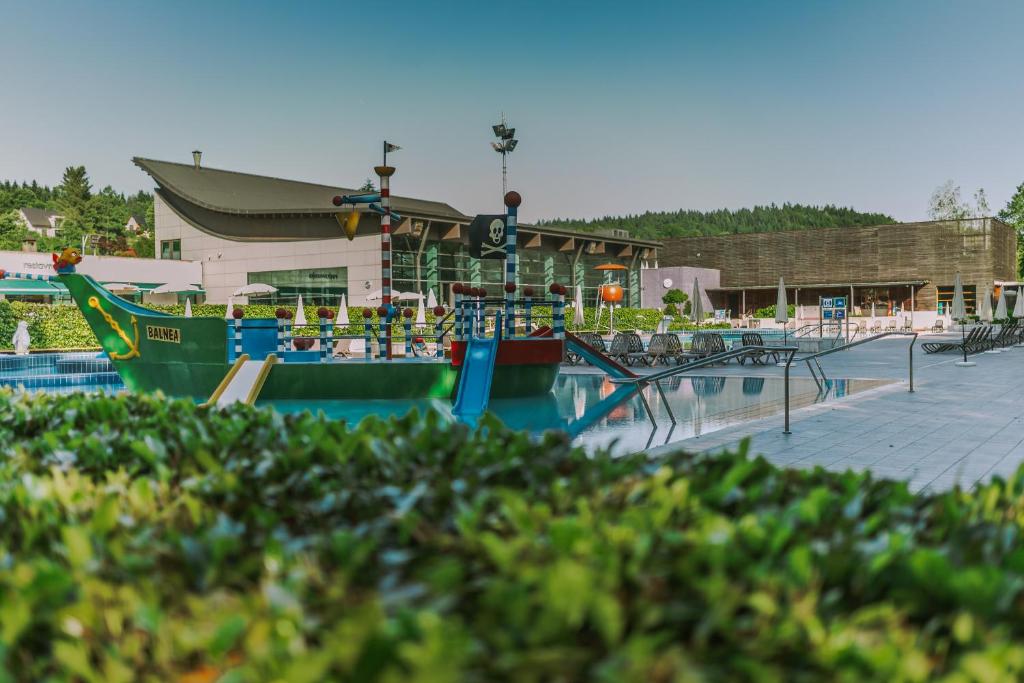 Bazén v ubytování Hotel Kristal - Terme Krka nebo v jeho okolí