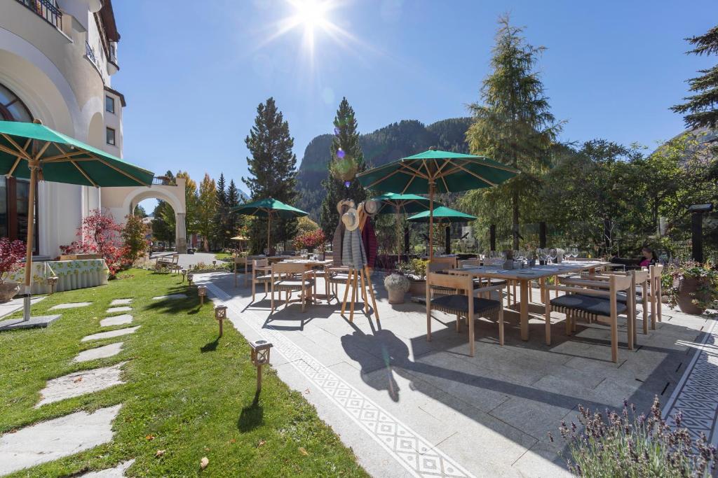 Zahrada ubytování Hotel Walther - Relais & Châteaux