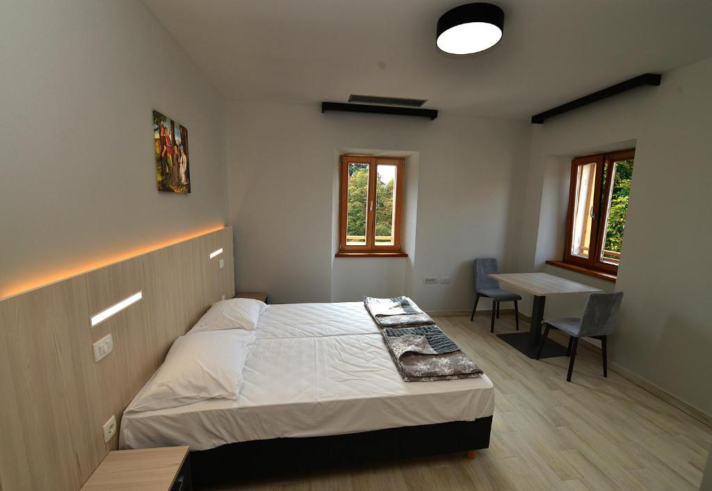 Postel nebo postele na pokoji v ubytování Stella Maris pastoral home