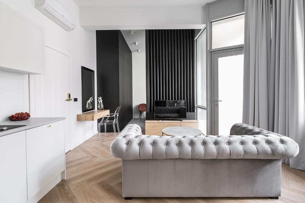 Posedenie v ubytovaní Homewell Boutique Apartments