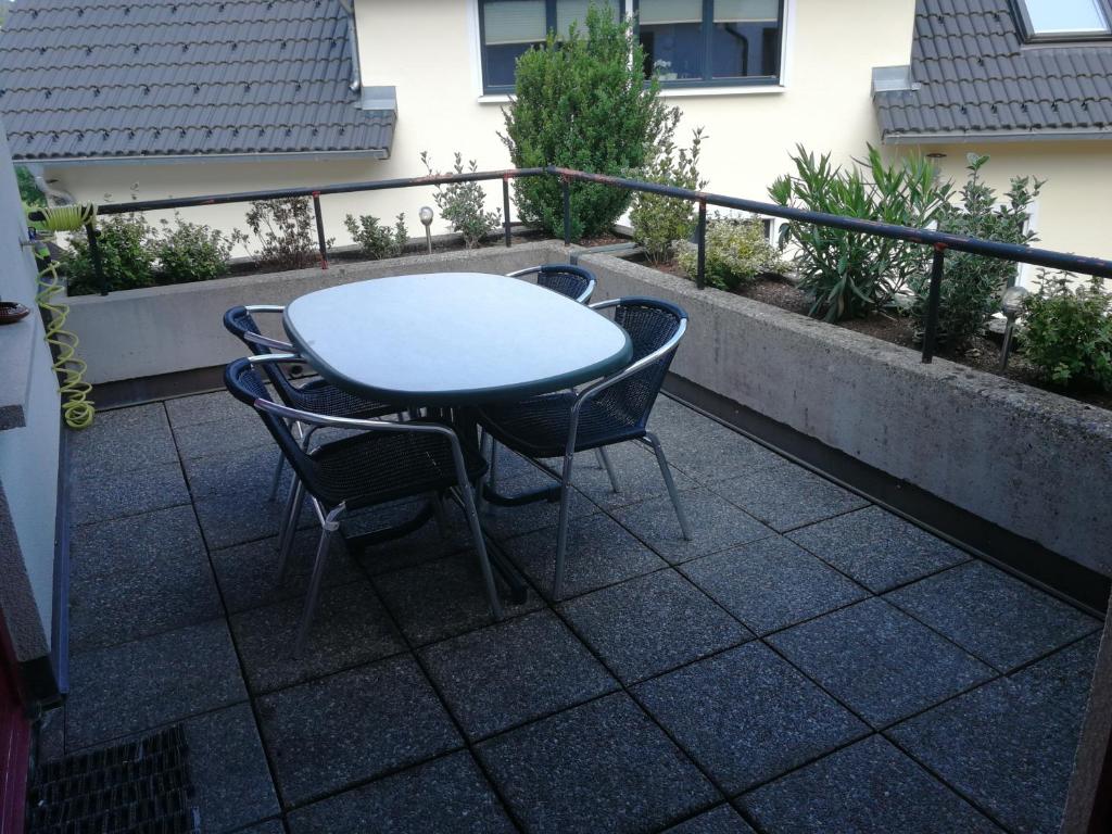 Balkón nebo terasa v ubytování Hotel Sonne