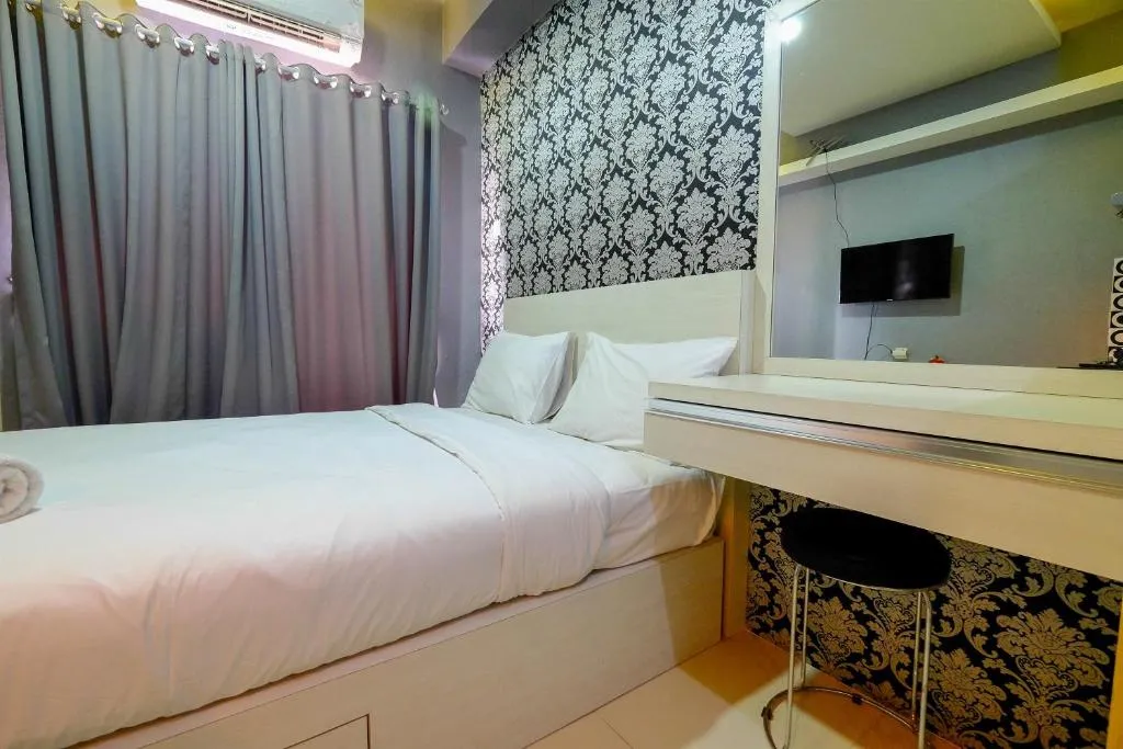 Furnished Studio Green Pramuka City Apartment By Travelio, Jakarta, Indonezia