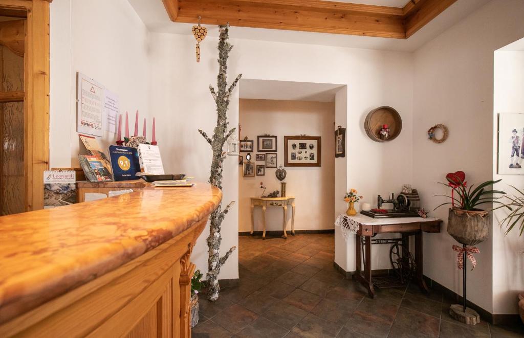Kuchyň nebo kuchyňský kout v ubytování Hotel Siror