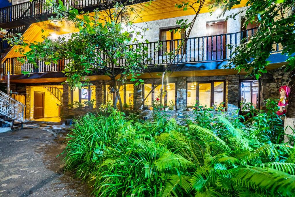Zahrada ubytování Guesthouse David Zhorzholiani