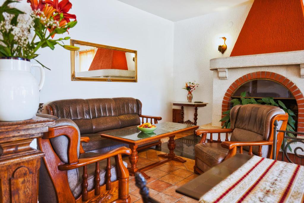 Część wypoczynkowa w obiekcie Villa Sveta Eufemija - Bed and breakfast