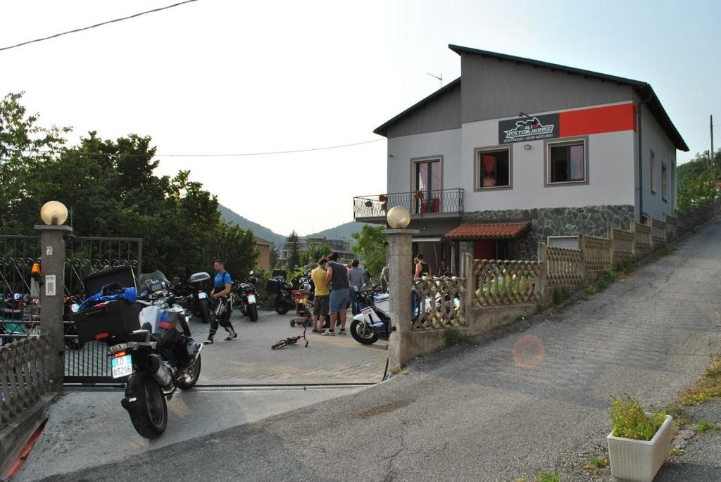 Budova, v ktorej sa ubytovanie bed & breakfast nachádza