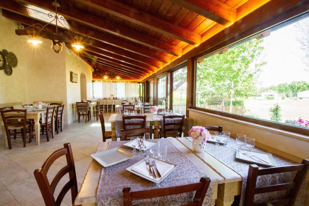 Restaurace v ubytování Agriturismo Baldassari