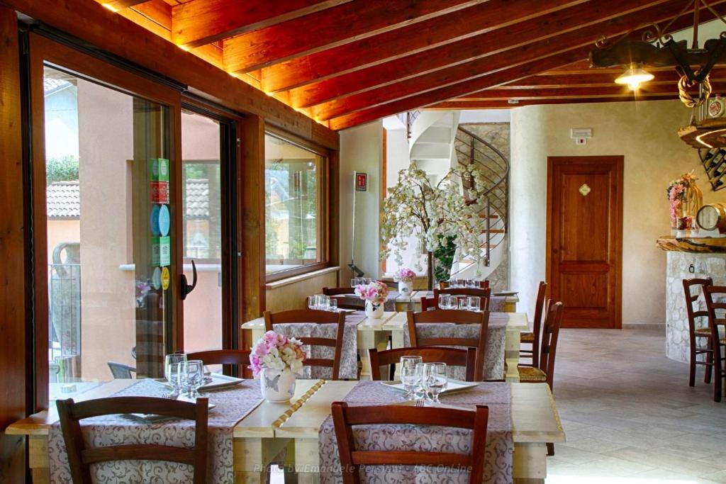 Restaurace v ubytování Agriturismo Baldassari