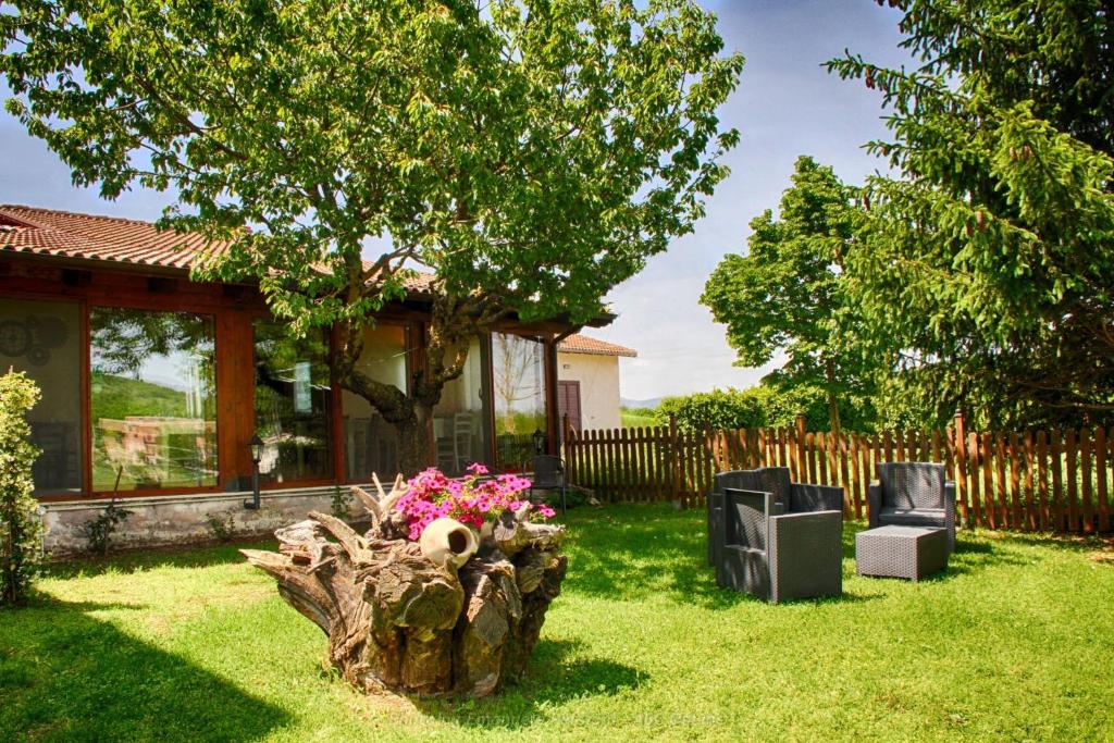 Zahrada ubytování Agriturismo Baldassari