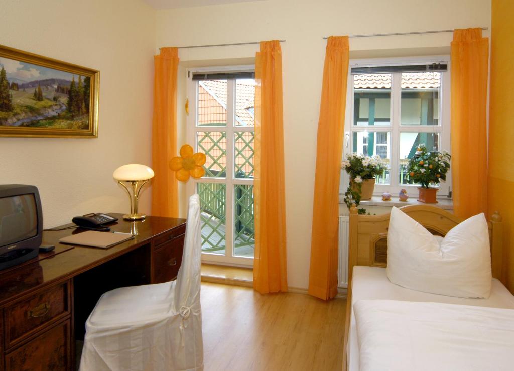 Posezení v ubytování Hotel Am Grudenberg