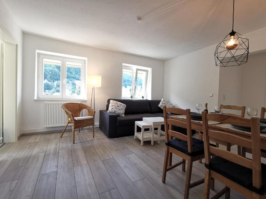 Ferienwohnungen Flussufer - Neckargemünd Altstadt - Apartment With Mountain View