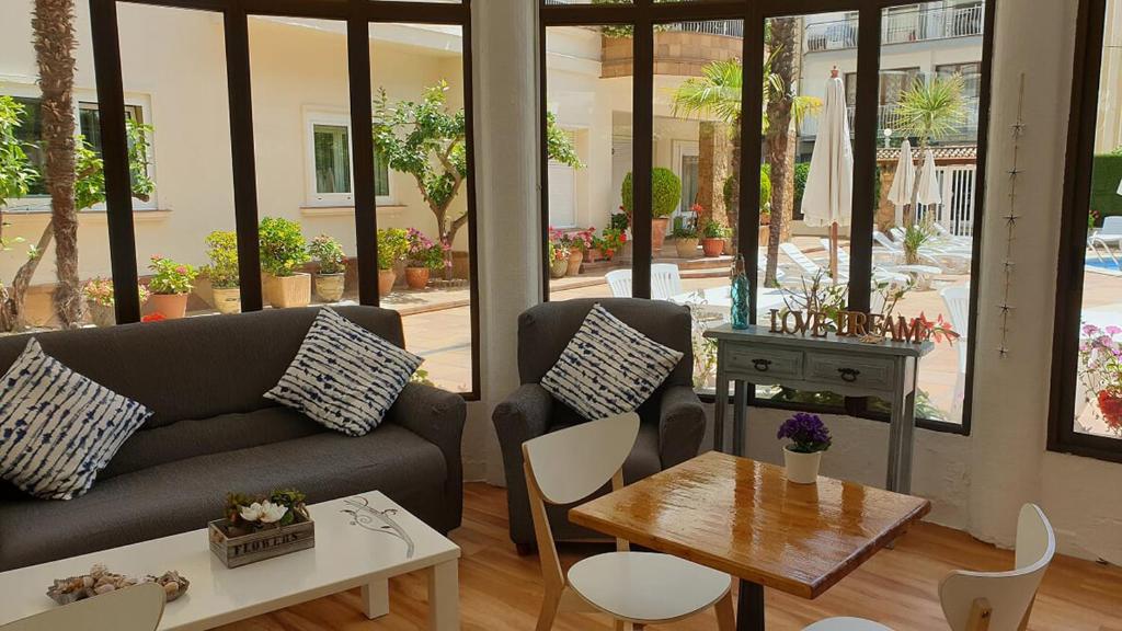 Posezení v ubytování Hotel Mireia