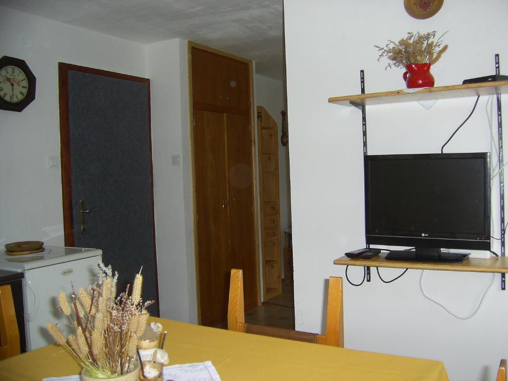 TV a/nebo společenská místnost v ubytování Sobe Odar Andrej