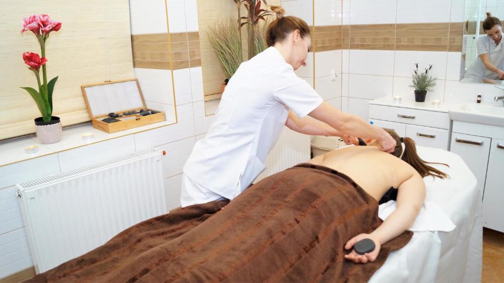 Lázně a/nebo wellness v ubytování Hotel Mir-Jan SPA