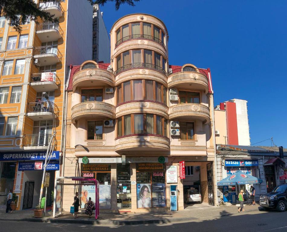 Budova, kde se hotel nachází