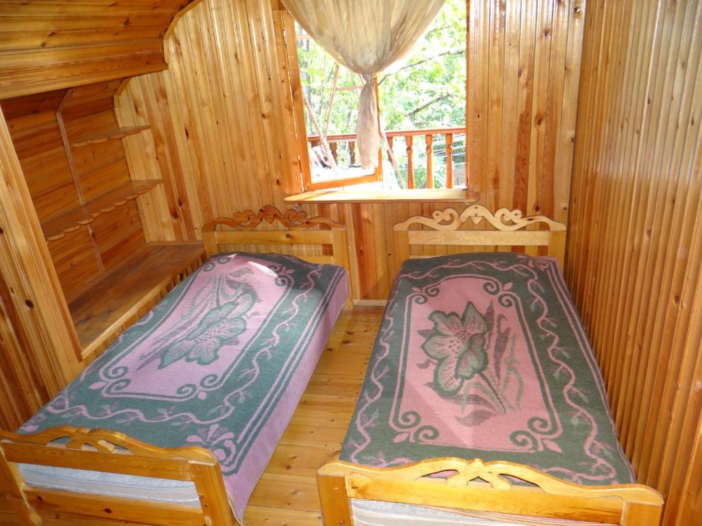 Postel nebo postele na pokoji v ubytování Dalko