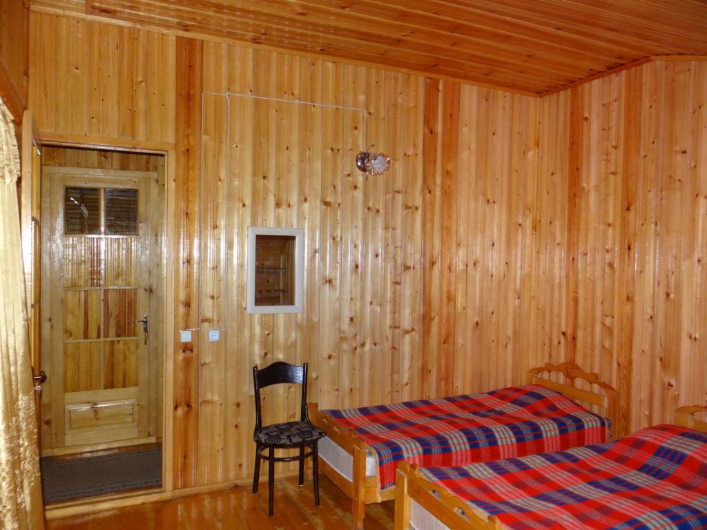 Postel nebo postele na pokoji v ubytování Dalko