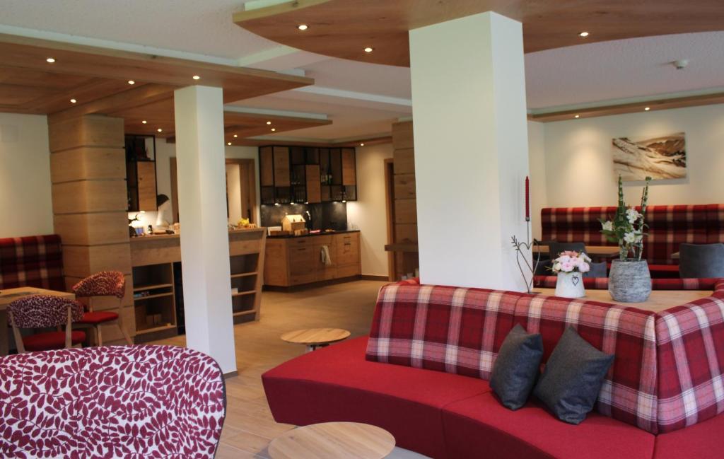 Posezení v ubytování Hotel Garni Lärchenhof