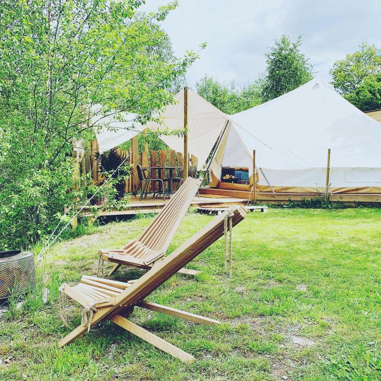 Zahrada ubytování Silver Trees - Glamping