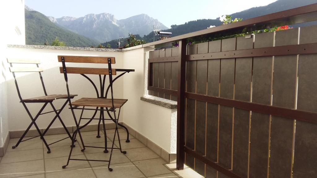 Nespecifikovaný výhled na hory nebo výhled na hory při pohledu z apartmánu