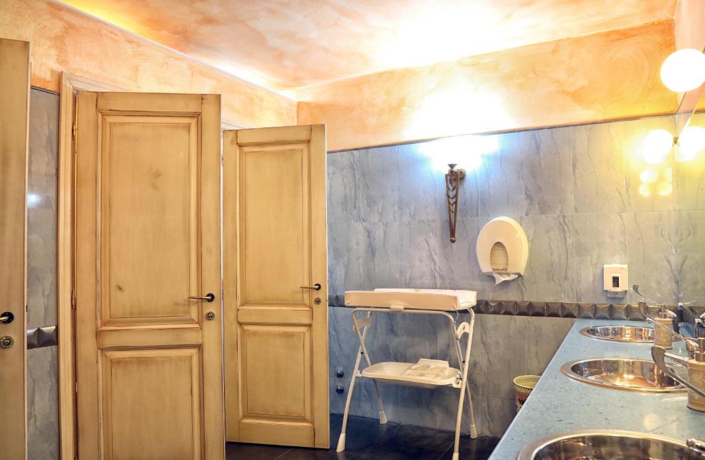 Koupelna v ubytování Hotel San Giorgio
