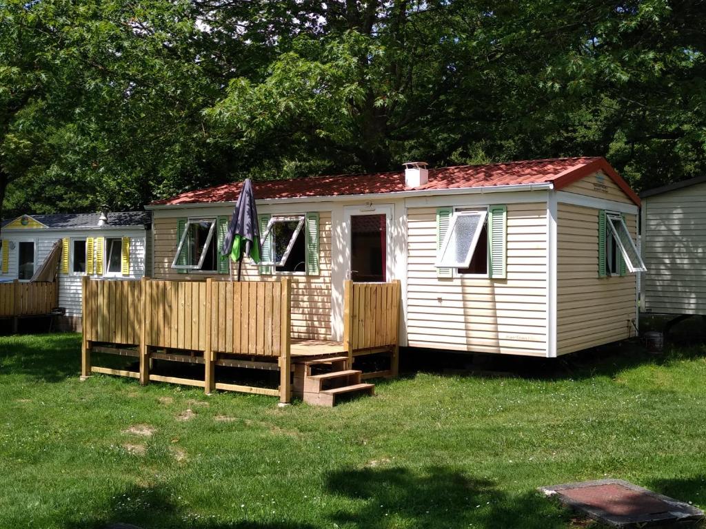 Zahrada ubytování Camping des eydoches - 3 étoiles