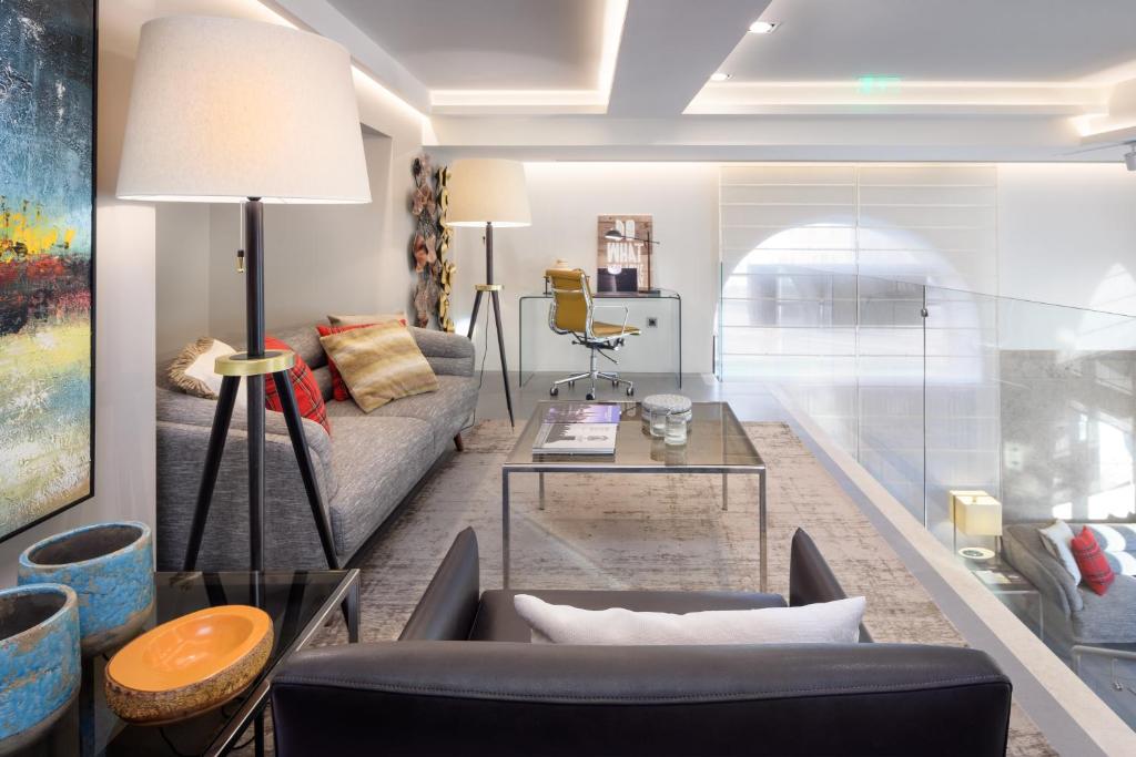 Posezení v ubytování TURIM Aveiro Palace Hotel
