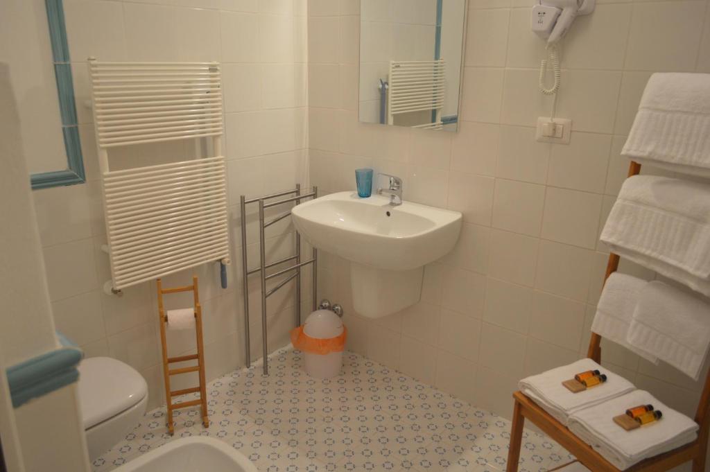 Koupelna v ubytování Orizzonte Relais