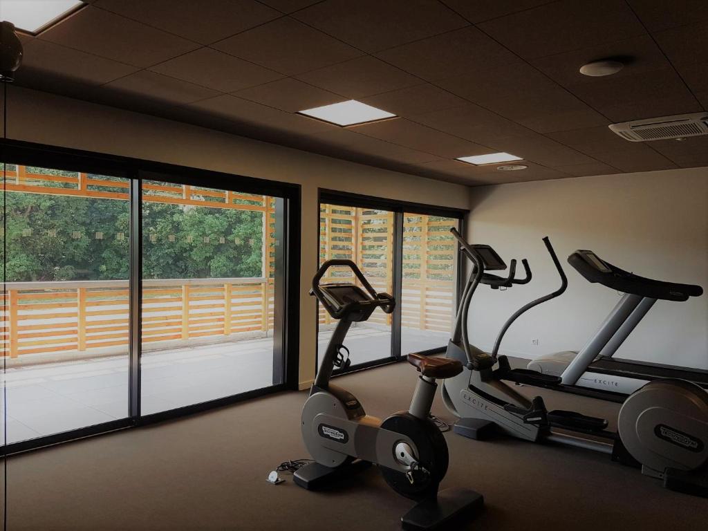 Fitness centrum a/nebo fitness zařízení v ubytování Mildiss Hotel Spa & Restaurant, BW Signature Collection