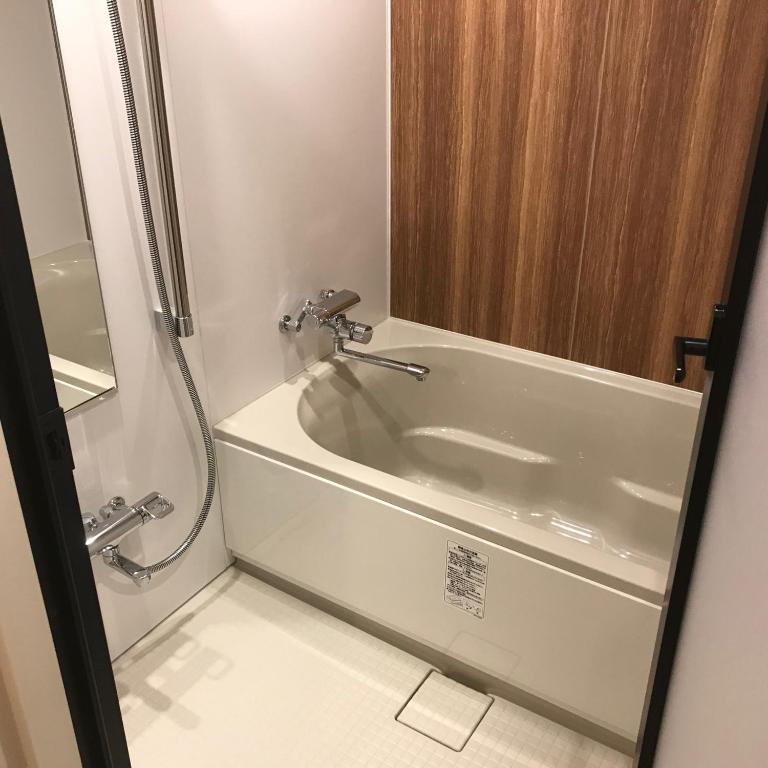 Koupelna v ubytování cinnamon hotel