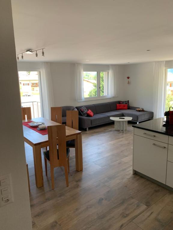 Posezení v ubytování Haus Baracca