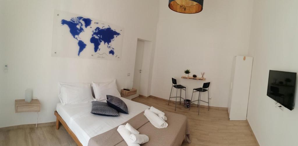 Postel nebo postele na pokoji v ubytování Suite Contè