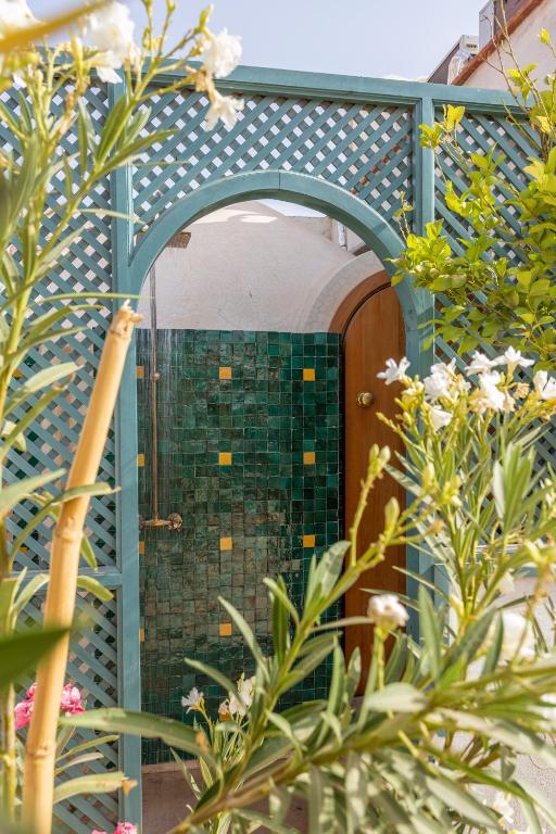 Zahrada ubytování Riad Azahar