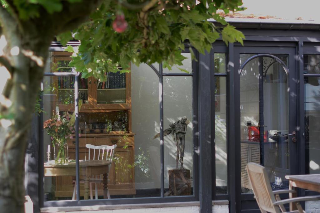 Balkón nebo terasa v ubytování Beeltjens B&B: Wolf&Belle