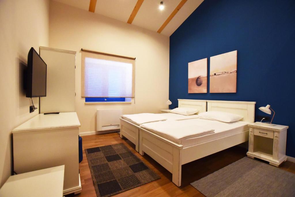 Postel nebo postele na pokoji v ubytování Bed&Breakfast Monte Rosso