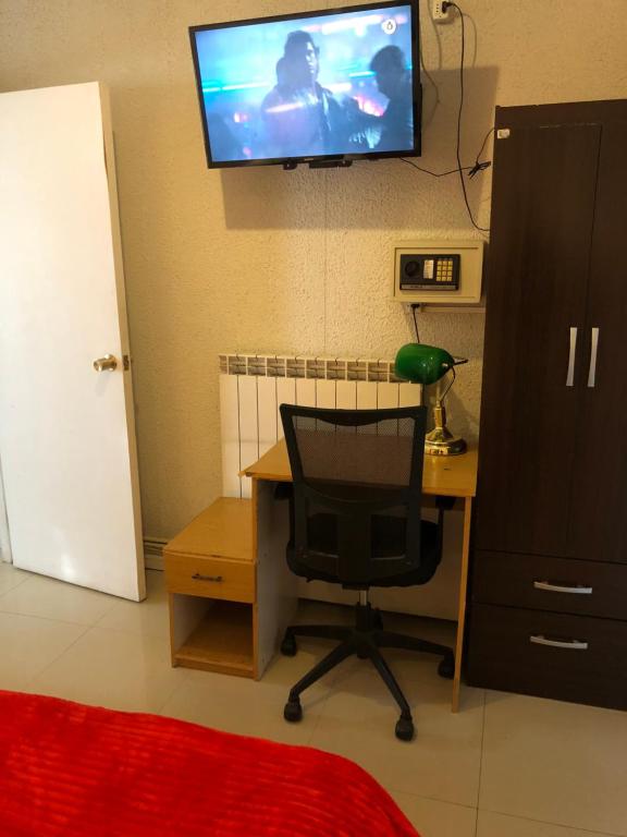 TV a/nebo společenská místnost v ubytování Matic Apartments