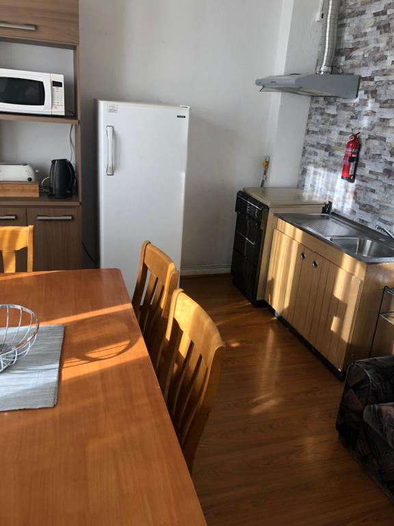 Kuchyň nebo kuchyňský kout v ubytování Matic Apartments