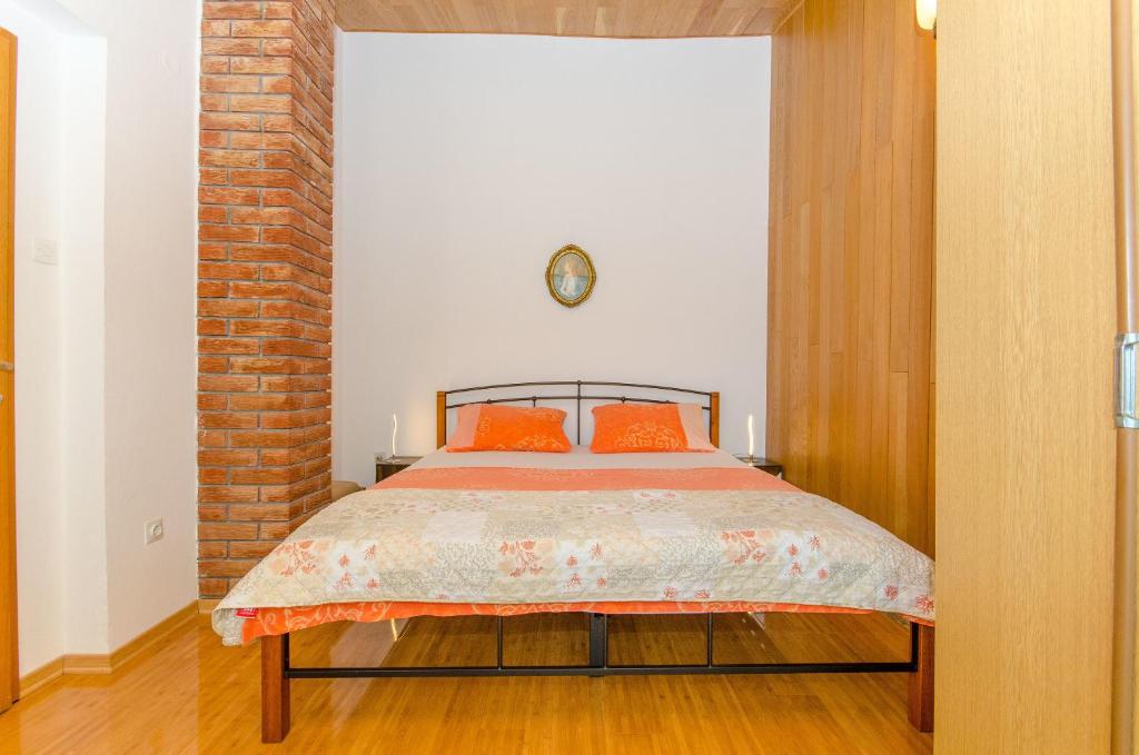Postel nebo postele na pokoji v ubytování House Blanka