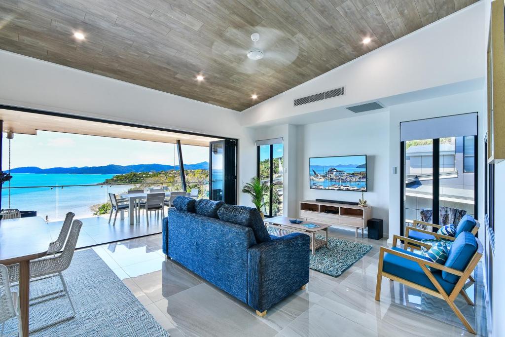 Posezení v ubytování Hamilton Island Holiday Homes